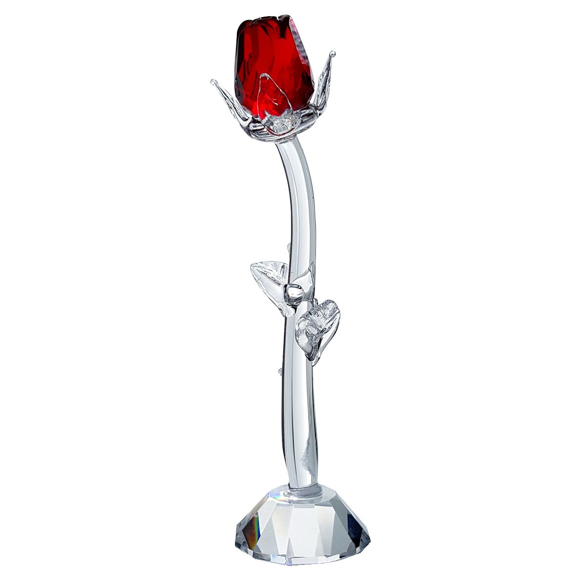 Crystal Red Rose Standing By Crystal Florida - Click Image to Close
